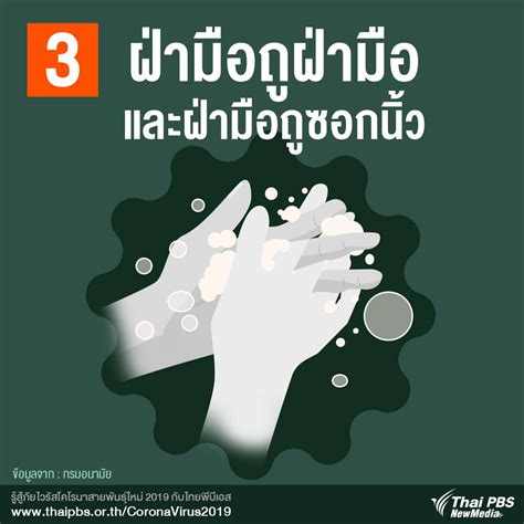 อินโฟกราฟิก : 7 วิธี ล้างมืออย่างไรให้ห่างไกลจากโรค