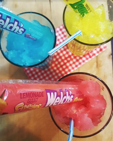 Didyouknow Welchs Lemonade Freezies Come In Three Flavours Classic