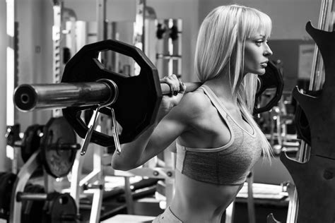 Wallpaper Women Room Fitness Model Sports Bra Weightlifting Bodybuilding Structure