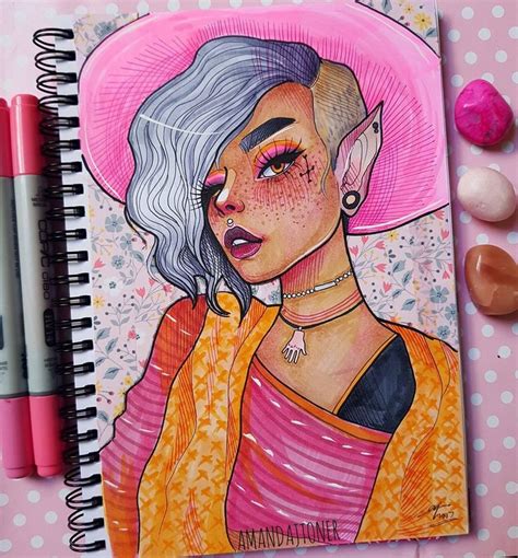Amanda Toner On Etsy And Instagram Follow So Desenhos Novo Estilo