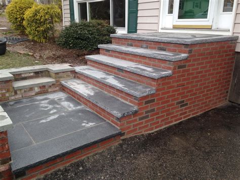 Brick Block And Stone Staircases Masonry Contractor Norwood Ma Deluca