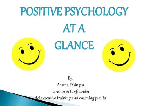 Positive Psychology Ppt