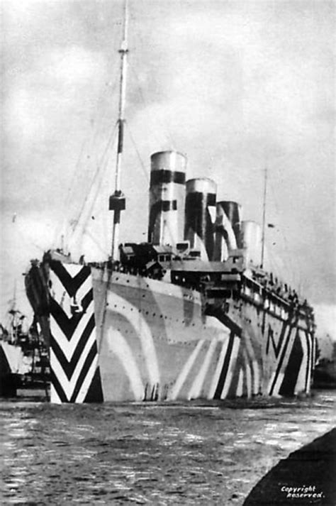 Dazzle Ships Bizarre Camouflage Strategy From Wwi