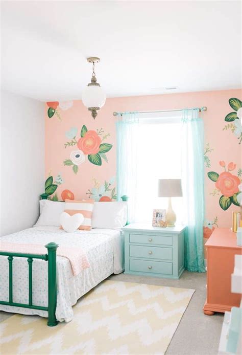 A statement wall decoration can be enough to upgrade a simple room. Modern Bedroom Designs for Girls