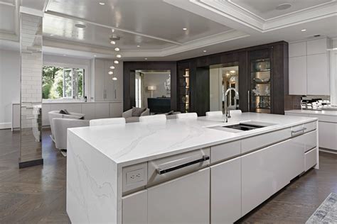Modern Luxury Kitchen Master Bath And Basement Remodel In Mclean