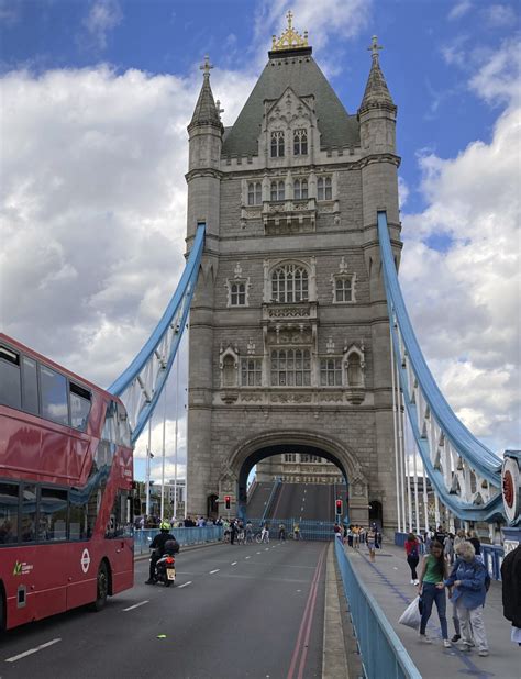 Londons Famous Tower Bridge Gets Stuck In An Open Position