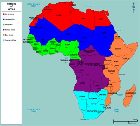 Filemap Africa Regionspng Wikitravel