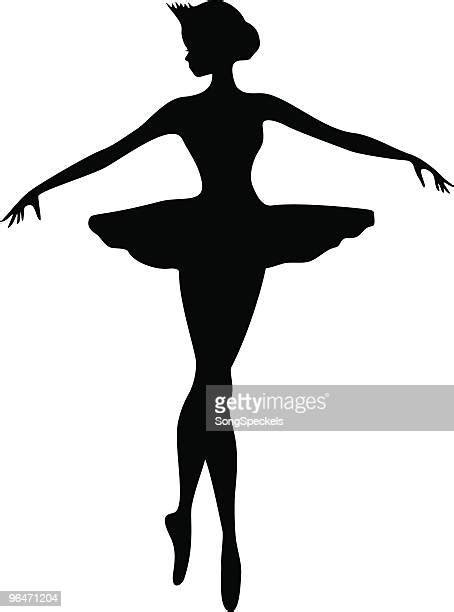 Ballerina Silhouette High Res Illustrations Getty Images