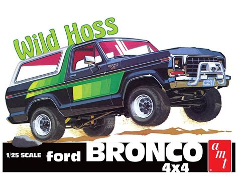 Amt 1978 Ford Bronco Wild Hoss 125 Amt1304 Hobbytown