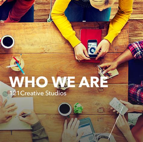 Who We Are 121 Creative Design Studios121 Creative