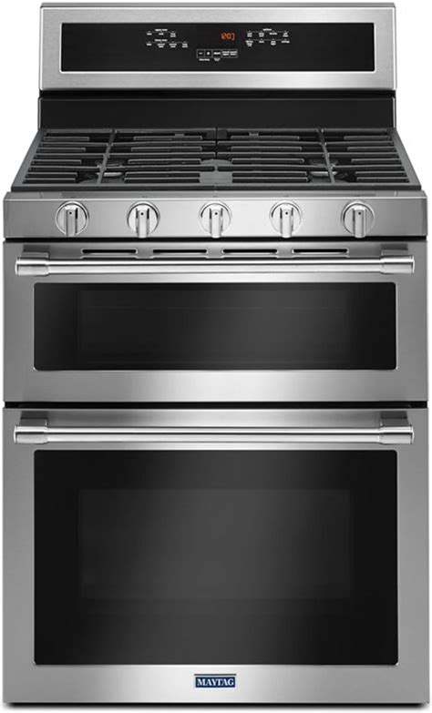 Burner ga range double ovens. MGT8800FZ by Maytag - Natural Gas Ranges | Goedekers.com ...