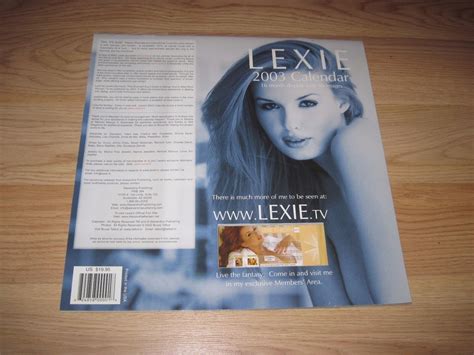 Playboyy Playmate Alexandria Lexie Karlsen Autographed Signed Calendar X Ebay