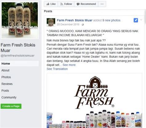 We challenge you to try farm fresh uht chocolate milk! Farm Fresh business model rides kurma milk popularity ...