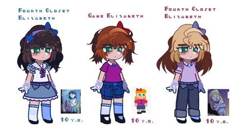 Elizabeth Afton Fnaf Gacha Clubnoxlifenebula Fnaf Fnaf Characters