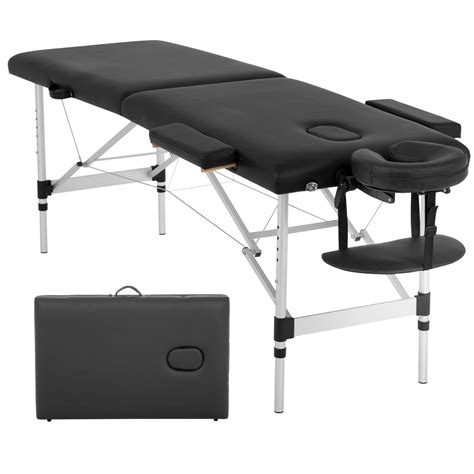 Aluminum Massage Table Portable Massage Bed Height Adjustable Spa Bed 2