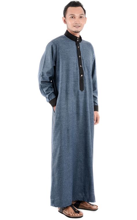 Vacation to genting highlands review midhills apartment part 1. JUBAH LELAKI RAKIF - BLUE - Jubah / Arabic Robe - Men