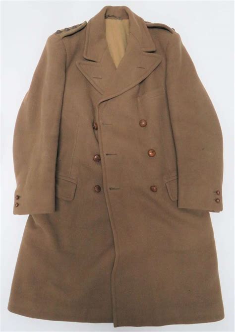 Ww2 British Officers Warm Greatcoat