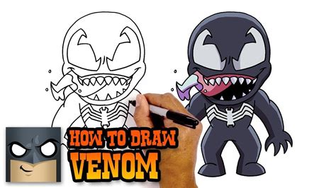 How To Draw Venom Awesome Step By Step Tutorial Youtube
