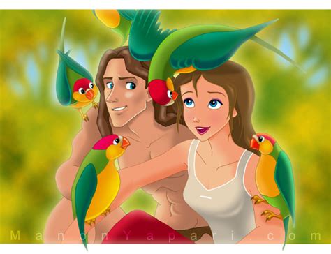 Tarzan And Jane Walt Disney S Tarzan Fan Art Fanpop