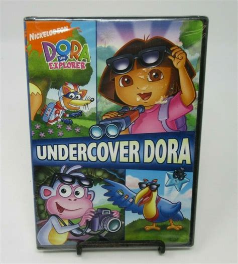 Dora The Explorer Undercover Dora Dvd 2008 Sensormatic Packaging