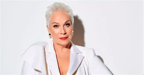 Denise Welch Strips To Sheer Bodysuit As She Marks 65th Birthday With