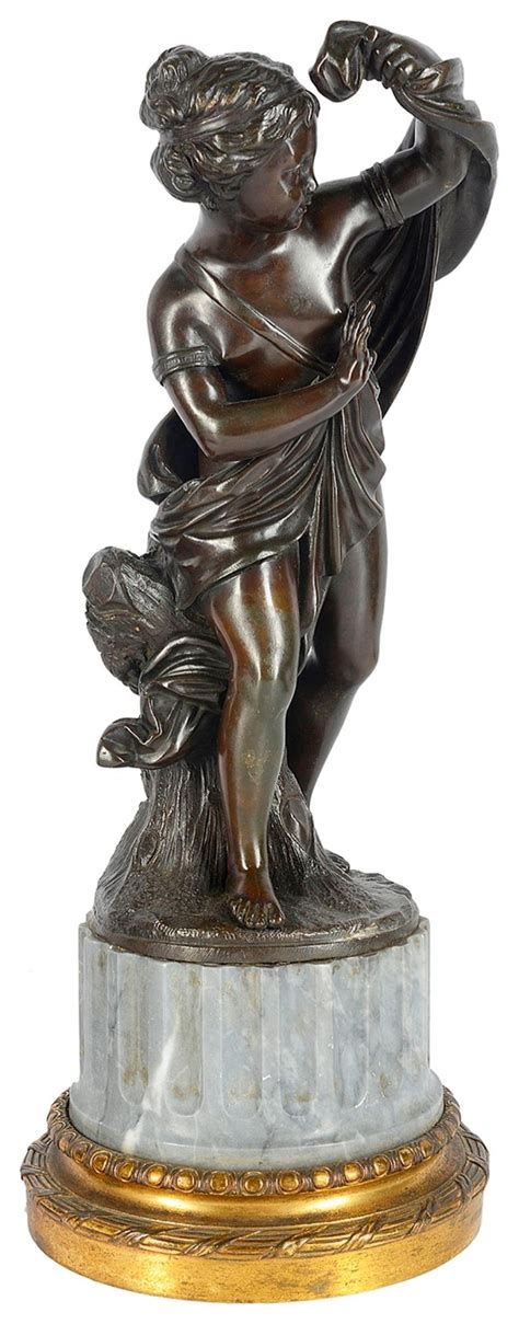 Pair Of 19th Century Classical Bronze Statues For Sale At 1stdibs