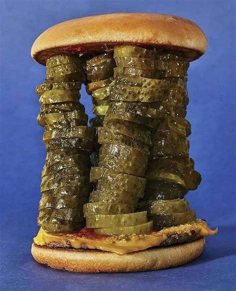 Cheeseburger Extra Pickles Please Bits And Pieces