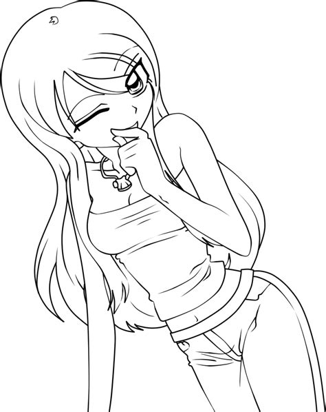 Free Printable Anime Coloring Pages For Adults Coloring Pages For