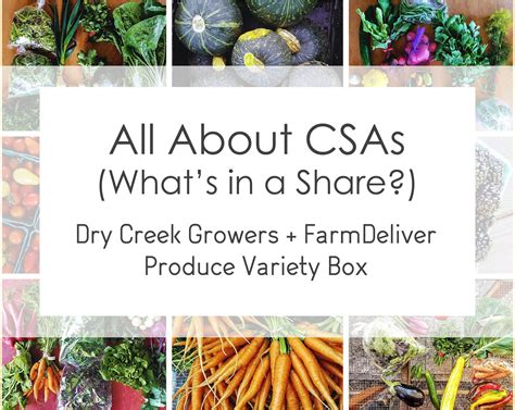 What is a CSA? Community Supported Agriculture – FarmDeliver