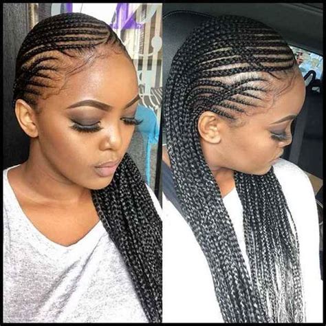 Find out the history behind cornrows, learn how to cornrow braid your hair and get inspired with our gallery of the best cornrow styles. Top Beautiful and Trendy African Braids 2019 - Hairstyles 2u