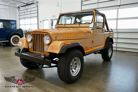 1986 Jeep Cj7 Legendary Motors Classic Cars Muscle Cars Hot Rods