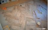 Photos of Tile Floor Herringbone Pattern