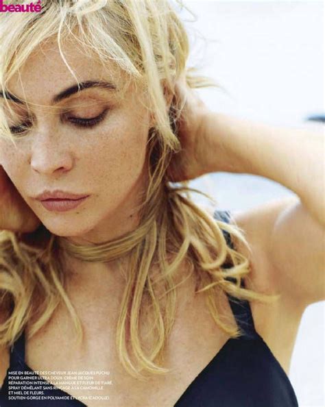 Emmanuelle Beart Poses For Marie Claire France July 2011 Celeb