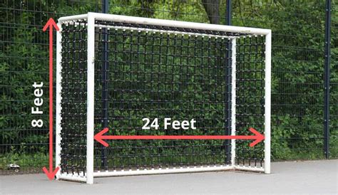 What Is The Normal Size Of A Football Goal Post Gestuba