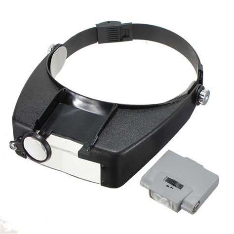 10x lighted magnifying glass headset led headband loupe us 8 33 sold out