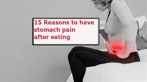 15 Reasons To Have Stomach Pain After Eating Yabibo