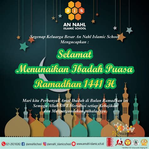 An Nahl Islamic Education For Better Leaders Marhaban Ya Ramadhan
