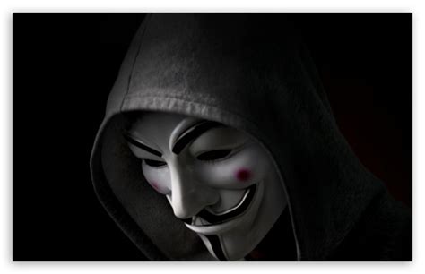 Anonymous Hoody Ultra Hd Desktop Background Wallpaper For