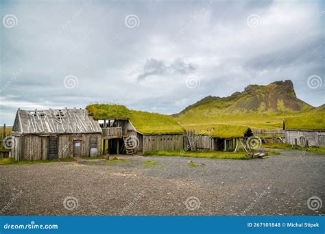 Old Historic Viking Village Near Hofn In Iceland Editorial Stock Photo