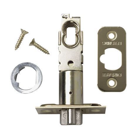 Schlage Polished Brass Entry Door Night Latch Replacement Long Lasting