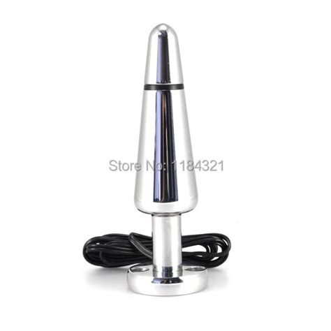 14035mm Cone Aluminiumelectro Anal Plugelectrotherapy Sex Stimulation