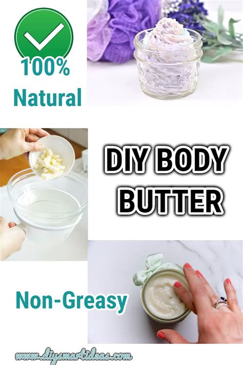 Best Homemade Body Butter Recipes For Dry Skin Season Diy Body Butter