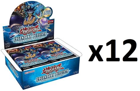 Yu Gi Oh Sealed Booster Packs Rise Of The Duelist Booster Box 1st