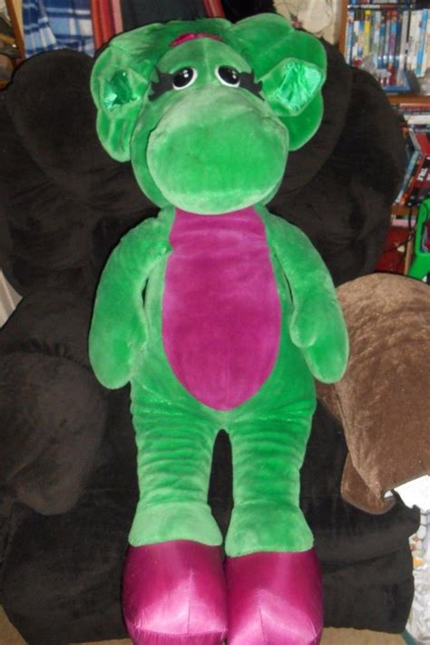 52 Baby Bop Plush Very Rare Huge Barney Heavy Only One On Ebay