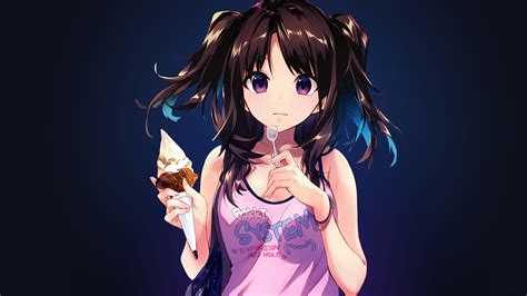 K Anime Girl Wallpaper