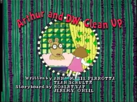 Arthur And D W Clean Up Arthur Wiki