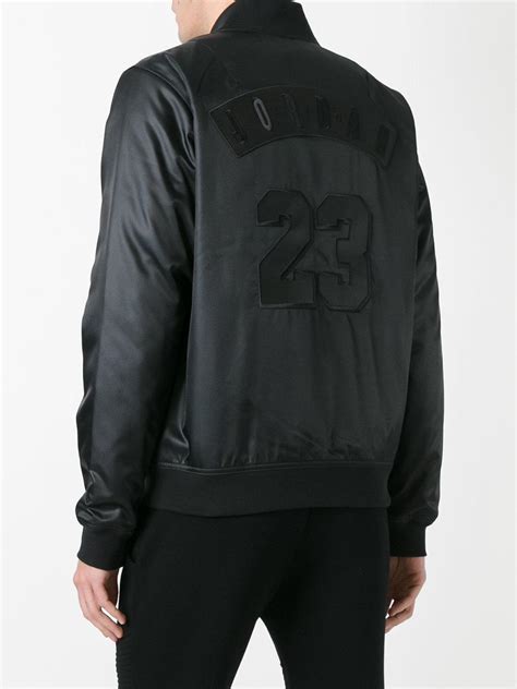 Lyst Nike Jordan Bomber Jacket In Black For Men