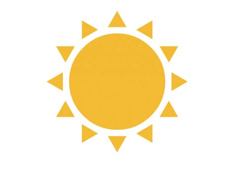 Vector Sun Png At Collection Of Vector Sun Png Free