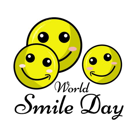 world smile day vector art png world smile day smile day smile happiness png image for free