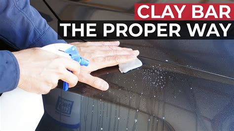How To Properly Clay Bar Your Car Professional Diy Youtube